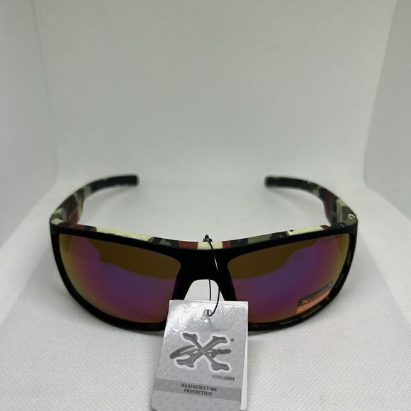 X-Loop Camouflage Soft Frame Sunglasses - Picture 2 of 3